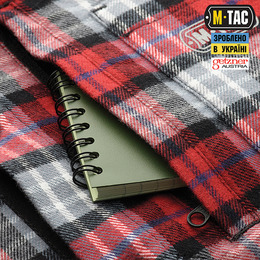 M-Tac сорочка Redneck Cotton Shirt Red. Фото 7