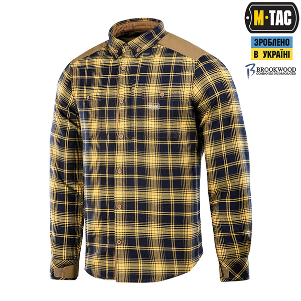 M-Tac сорочка Redneck Shirt Navy Blue/Yellow