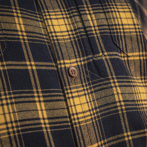 M-Tac сорочка Redneck Shirt Navy Blue/Yellow. Фото 7