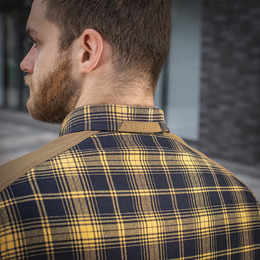 M-Tac сорочка Redneck Shirt Navy Blue/Yellow. Фото 10