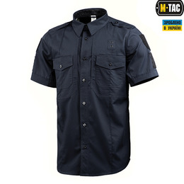 M-Tac сорочка з коротким рукавом Police Flex ріп-стоп Dark Navy Blue