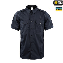 M-Tac сорочка з коротким рукавом Police Flex ріп-стоп Dark Navy Blue