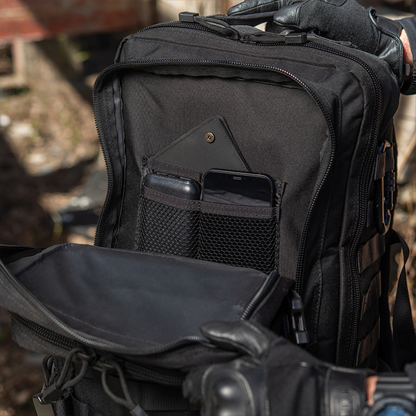 M-Tac рюкзак Assault Pack Black. Фото 20