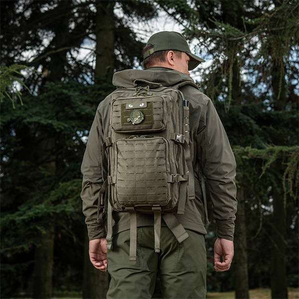 M-Tac рюкзак Large Assault Pack Laser Cut Dark Olive. Фото 8