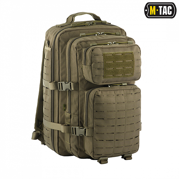 M-Tac рюкзак Large Assault Pack Laser Cut Dark Olive. Фото 7