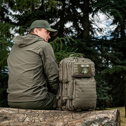 M-Tac рюкзак Large Assault Pack Laser Cut Dark Olive. Фото 13