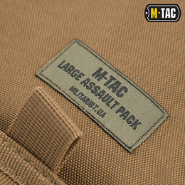 M-Tac рюкзак Large Assault Pack Laser Cut Tan. Фото 14