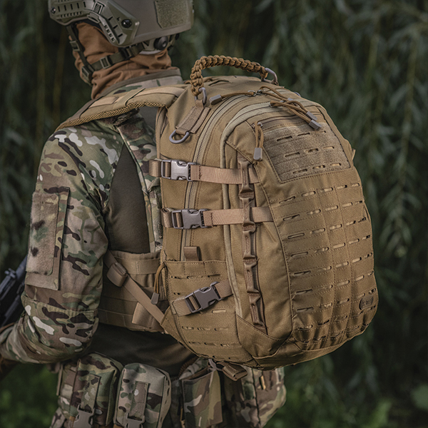 M-Tac рюкзак Mission Pack Laser Cut Coyote. Фото 21