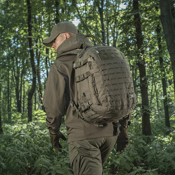 M-Tac рюкзак Mission Pack Laser Cut Dark Olive. Фото 10