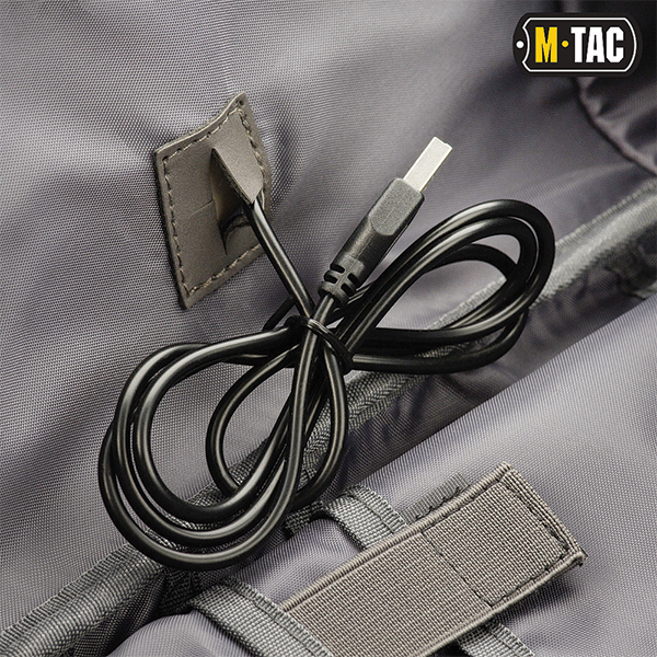 M-Tac рюкзак Urban Line Anti Theft Pack Dark Grey. Фото 15