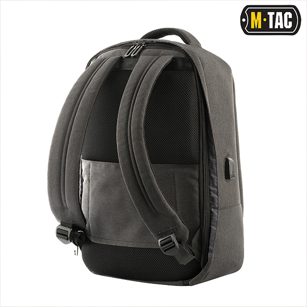 M-Tac рюкзак Urban Line Anti Theft Pack Dark Grey. Фото 4