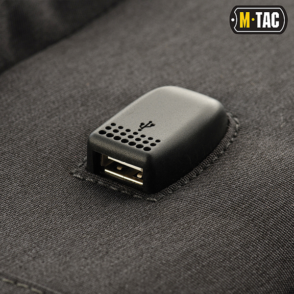 M-Tac рюкзак Urban Line Anti Theft Pack Dark Grey. Фото 5
