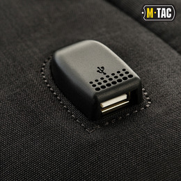 M-Tac рюкзак Urban Line Anti Theft Shell Pack Dark Grey/Black. Фото 6
