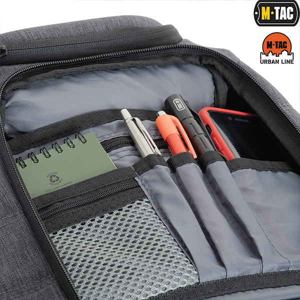 M-Tac рюкзак Urban Line Casual Pack Dark Grey. Фото 4