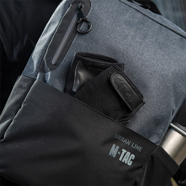 M-Tac рюкзак Urban Line Laptop Pack Dark Grey. Фото 13