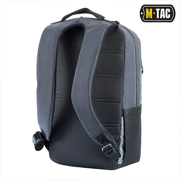 M-Tac рюкзак Urban Line Laptop Pack Dark Grey. Фото 3