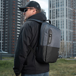 M-Tac рюкзак Urban Line Laptop Pack Dark Grey. Фото 4