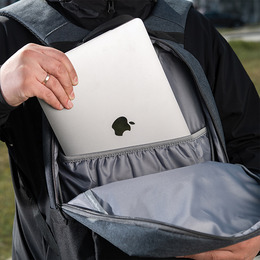 M-Tac рюкзак Urban Line Laptop Pack Dark Grey. Фото 6