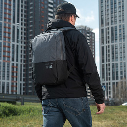 M-Tac рюкзак Urban Line Laptop Pack Dark Grey. Фото 8