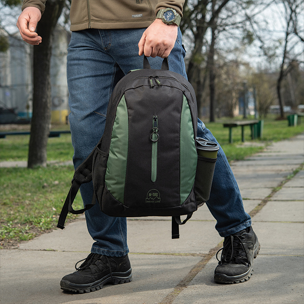 M-Tac рюкзак Urban Line Lite Pack Green/Black. Фото 15