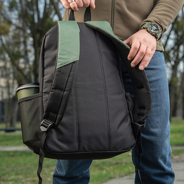M-Tac рюкзак Urban Line Lite Pack Green/Black. Фото 17