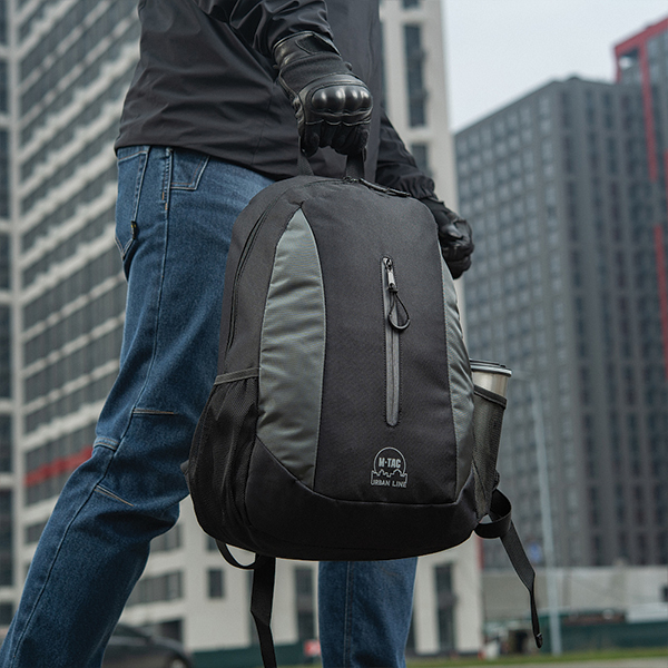 M-Tac рюкзак Urban Line Lite Pack Grey/Black. Фото 13
