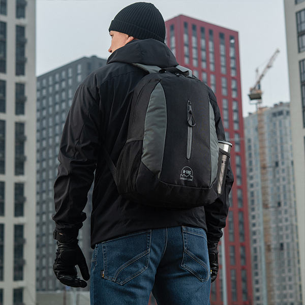 M-Tac рюкзак Urban Line Lite Pack Grey/Black. Фото 8