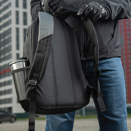 M-Tac рюкзак Urban Line Lite Pack Grey/Black. Фото 12