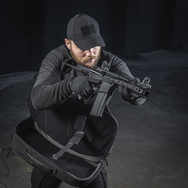 M-Tac рюкзак однолямковий Agent Elite Hex Black. Фото 10