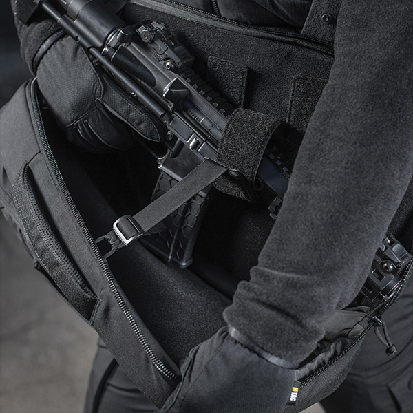 M-Tac рюкзак однолямковий Agent Elite Hex Black. Фото 11