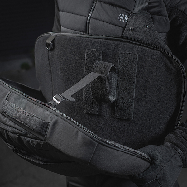 M-Tac рюкзак однолямковий Agent Elite Hex Black. Фото 16