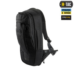 M-Tac рюкзак однолямковий Agent Elite Hex Black