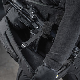 M-Tac рюкзак однолямковий Agent Elite Hex Black. Фото 11
