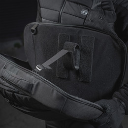 M-Tac рюкзак однолямковий Agent Elite Hex Black. Фото 16