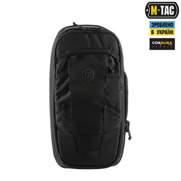 M-Tac рюкзак однолямковий Agent Elite Hex Black