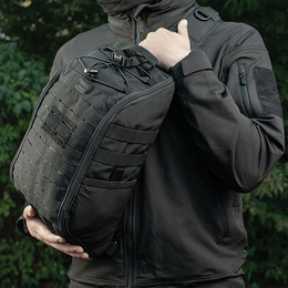 M-Tac рюкзак однолямковий Armadillo Black. Фото 17