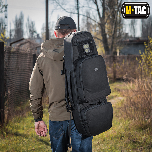 M-Tac рюкзак-чохол для зброї 85 см Elite Hex Black. Фото 11