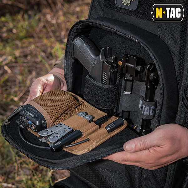 M-Tac рюкзак-чохол для зброї 85 см Elite Hex Black. Фото 19