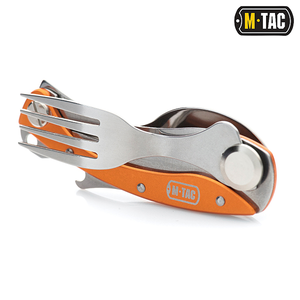 M-Tac столовий набір складний Orange/Steel