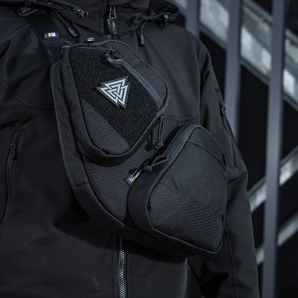 M-Tac сумка Bat Wing Bag Elite Hex Black. Фото 7