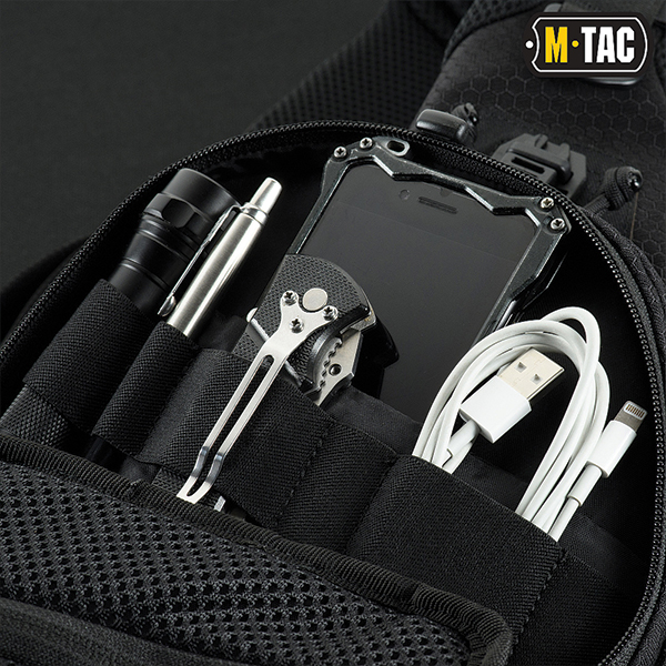 M-Tac сумка Buckler Bag Elite Hex Black. Фото 9