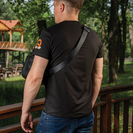 M-Tac сумка Cross Bag Elite Hex Black. Фото 9