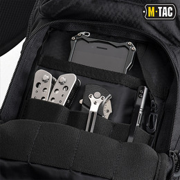 M-Tac сумка Urban Line City Hunter Hexagon Bag Black. Фото 3