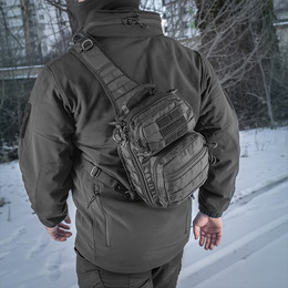M-Tac сумка Urban Line City Hunter Hexagon Bag Black. Фото 4