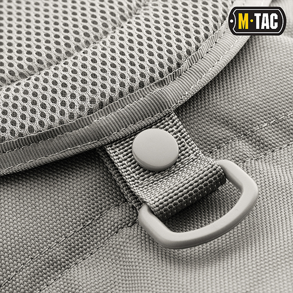 M-Tac сумка Urban Line City Patrol Carabiner Bag Grey. Фото 3