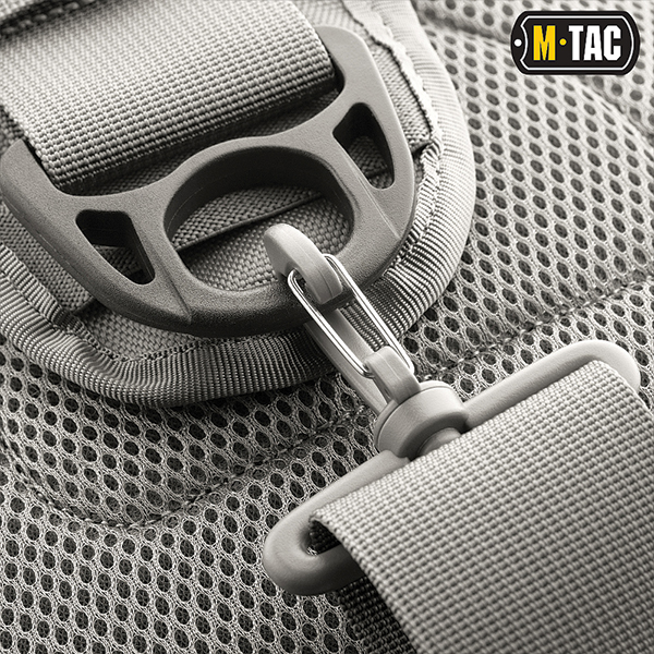 M-Tac сумка Urban Line City Patrol Carabiner Bag Grey. Фото 8