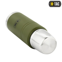 M-Tac термос 750 мл олива/нерж.