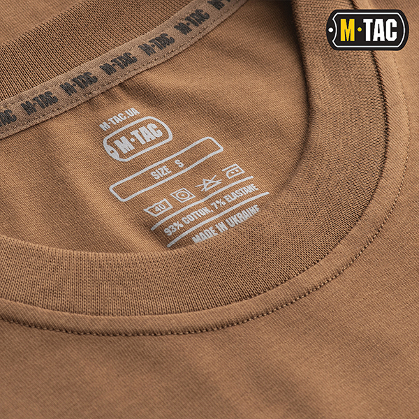 M-Tac футболка 93/7 Coyote Brown. Фото 6