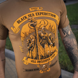 M-Tac футболка Black Sea Expedition Coyote Brown. Фото 4