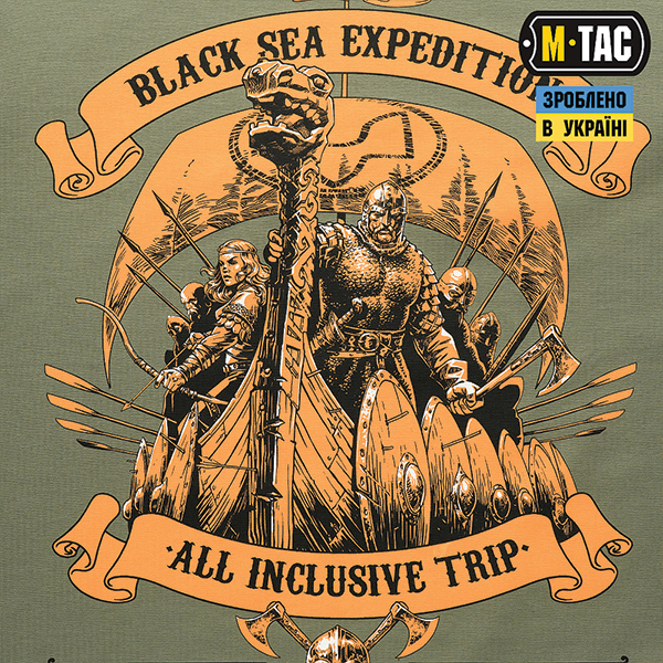 M-Tac футболка Black Sea Expedition Light Olive. Фото 6